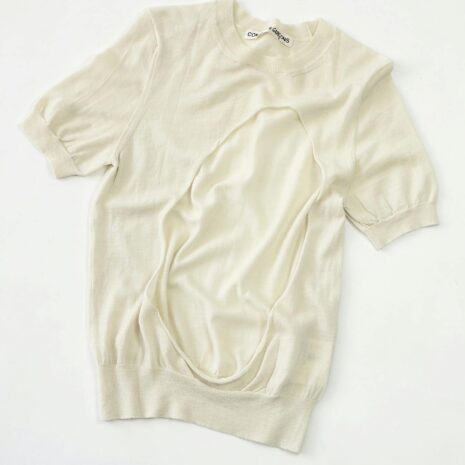 White cotton t shirt in studio